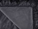 Plaid DELICE Noir - Largeur : 220 cm