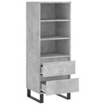 Highboard DE6784 Steingrau