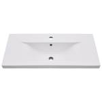 Meuble lavabo avec bassin 3007833-3 Blanc - Largeur : 80 cm