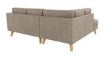 Ecksofa Honey Beige - Ecke davorstehend links