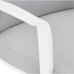 Bürostuhl Bolero Grau - Weiß - Metall - Kunststoff - Textil - 60 x 130 x 61 cm