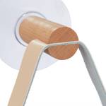 Support en bois pour papier toilette Beige - Marron - Bois manufacturé - Matière plastique - 18 x 18 x 8 cm