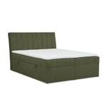 Boxspringbett Liberty Pocket Visco Khaki - Breite: 200 cm