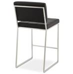 Tabouret De Bar GASTON Noir - Métal - 45 x 94 x 54 cm