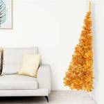 Künstlicher Halb-Weihnachtsbaum Gold - 125 x 240 x 125 cm