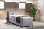 Boxspringbett Fren Mini Silber - Breite: 103 cm