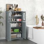 Lagerschrank NM9006 Grau - Holzwerkstoff - 30 x 108 x 60 cm