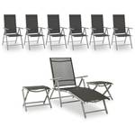 (9-teilig) 3070644 Garten-Lounge-Set