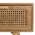 TV-Möbel aus naturfarbener Kiefer Beige - Holz teilmassiv - 40 x 40 x 120 cm