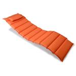 Auflage  Sonnenliege Kopfkissen orange Orange - Textil - 60 x 1 x 0 cm