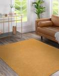 Tapis Softy Plaine Couleur Unie Or 140 x 190 cm