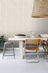 Tapete Strickmuster 7008 Beige - Naturfaser - Textil - 53 x 1005 x 1005 cm