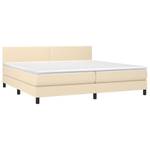 Boxspringbett 3017287-4 Creme - Breite: 200 cm