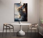 Leinwandbild Kitten Adventure II 80 x 120 cm