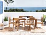 Chaise de jardin FORNELLI Lot de 6