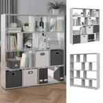 Meuble de rangement cube Pilar 30181 Gris