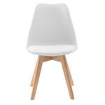 Chaise Skandi (Lot de 2) Blanc