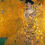 Tableau célèbre Adèle de Gustav Klimt 50 x 50 cm - Verre