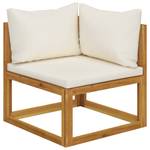 Garten-Lounge-Set (8-teilig) 3009697-17 Weiß - Massivholz - Holzart/Dekor - 68 x 29 x 68 cm