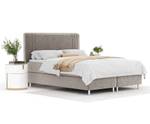 Boxspringbett Casone Taupe - Breite: 180 cm