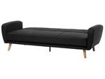 3-Sitzer Sofa FLORLI Schwarz - Eiche Hell