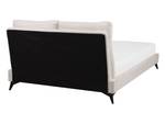 Lit double MELLE Beige - Crème - 156 x 95 x 228 cm