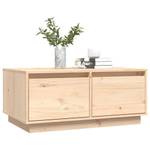 Couchtisch D595 Braun - Massivholz - 50 x 35 x 80 cm