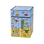 Teedose James Rizzi Desert Life Metall - 8 x 11 x 8 cm