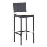 Garten-Bar-Set (9-teilig) 3001942-2 Schwarz - Massivholz - Holzart/Dekor - 80 x 110 x 200 cm