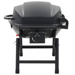 vidaXL Tragbarer Gasgrill mit Kochzone Schwarz - Metall - 103 x 47 x 103 cm