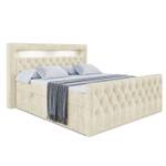 Boxspringbett AURORA Beige - Breite: 180 cm - H4