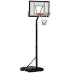 Basketballständer A61-029BK Braun - Kunststoff - 60 x 310 x 90 cm