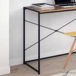 Schreibtisch Fyrk 29940 Schwarz - Braun - Holzwerkstoff - 100 x 75 x 45 cm