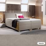 Boxspringbett Doppelbett Martines Bett Beige - Breite: 180 cm