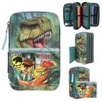 Federtasche Danger Dino World Textil - 13 x 8 x 21 cm