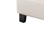 Doppelbett ROANNE Beige - Creme - Eiche Dunkel - 150 x 213 cm