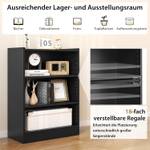 Bücherregal ON32670 Schwarz