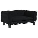 Hundebett 3015967 Schwarz - 70 x 45 cm