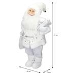 Weihnachtsmann Figur 24x14x47cm wei脽