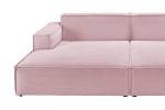 Sofa SAMU Big Sofa Feincord Pink