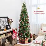 225cm Künstlicher Weihnachtsbaum Grün - Kunststoff - 81 x 225 x 81 cm