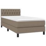 Boxspringbett 3017265-22 Taupe - Breite: 100 cm