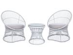 Set de bistrot MESYNA Beige - Blanc