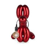 Lampe Sitzende Ballonhund Rot - 31 x 46 x 50 cm