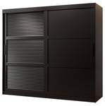 ARMOIRE À PORTES COULISSANTES ZALUZJA Largeur : 200 cm - Noir