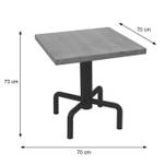 Table de bistrot G68 Marron