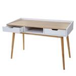 Schreibtisch A70 Braun - Holzwerkstoff - 120 x 80 x 55 cm