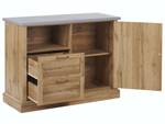 Buffet TORONTO Marron - Gris - Bois manufacturé - 101 x 79 x 40 cm