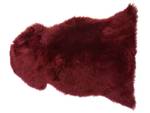 Déco en peau de mouton ULURU Rouge bourgogne - Rouge