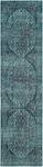 Läufer Ambrosine Mischgewebe - Hellblau - 66 x 243 cm